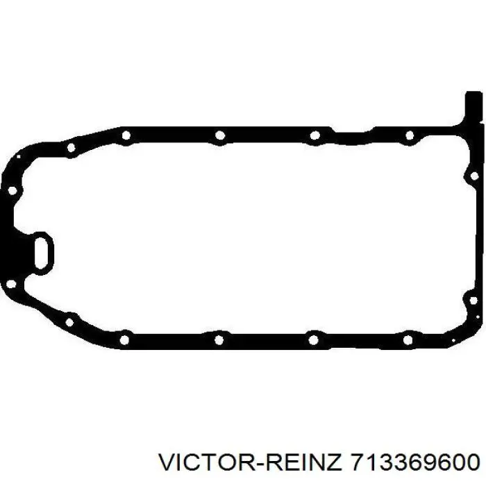 Прокладка поддона картера двигателя верхняя Victor Reinz 713369600