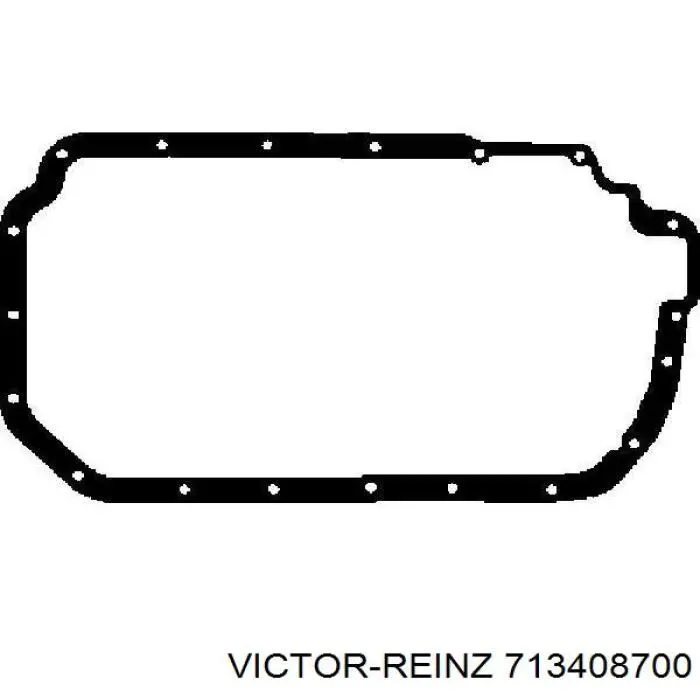 Junta, cárter de aceite, inferior 713408700 Victor Reinz