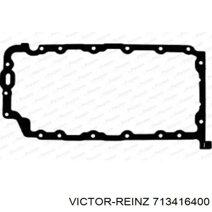 Прокладка поддона картера 713416400 Victor Reinz