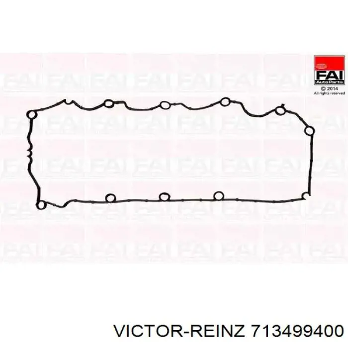 Прокладка клапанной крышки двигателя внутренняя A6680160221 Mercedes