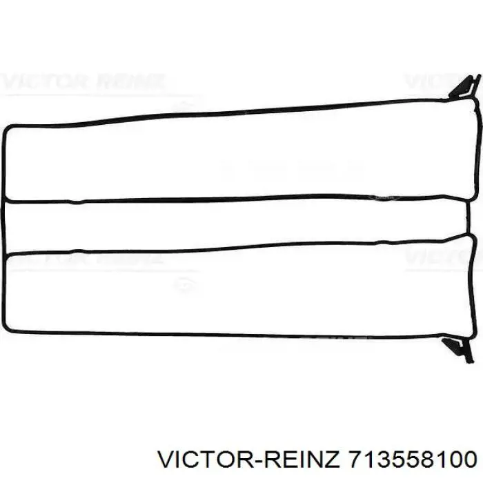 Прокладка клапанной крышки двигателя левая 713558100 Victor Reinz