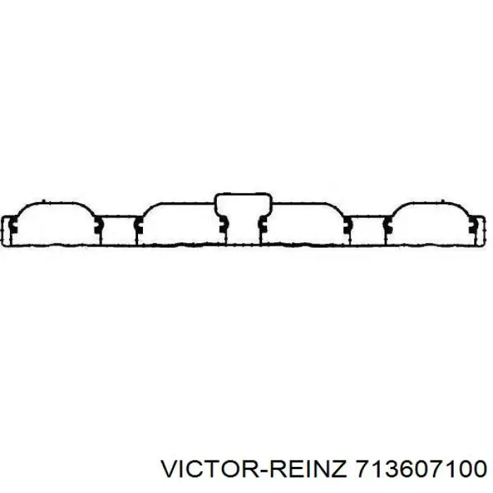 Прокладка впускного коллектора 713607100 Victor Reinz