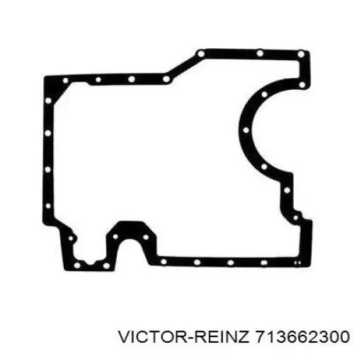 713662300 Victor Reinz vedante de panela de cárter do motor