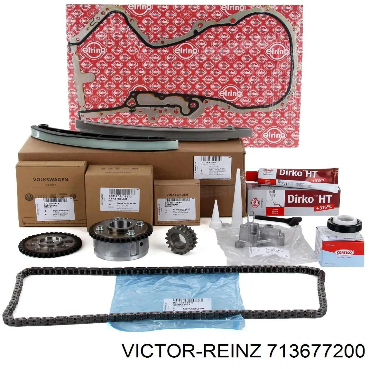 Прокладка передней крышки двигателя Victor Reinz 713677200 цена, от 16.32 USD