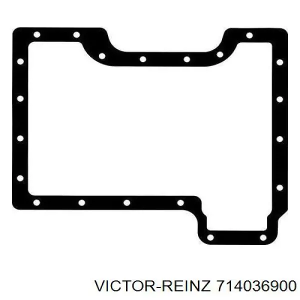 714036900 Victor Reinz vedante inferior de panela de cárter do motor