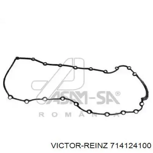 Прокладка поддона картера двигателя, полукольцо переднее 1112131U00 Renault (RVI)