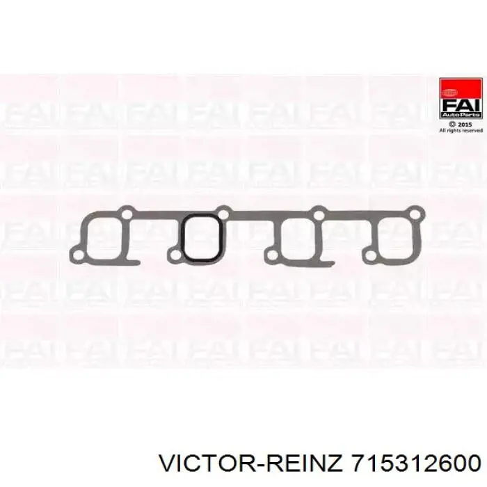 Прокладка впускного коллектора BP0113111 Mazda