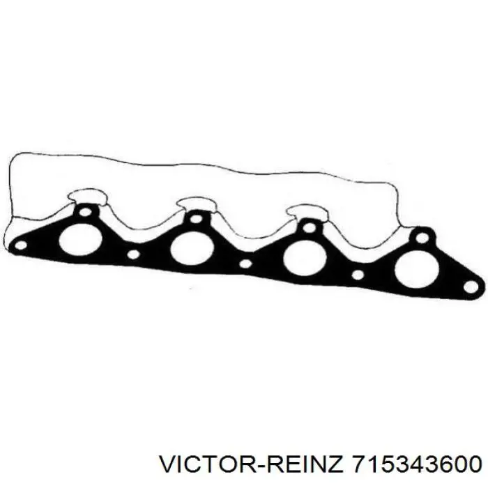 Прокладка коллектора 715343600 Victor Reinz