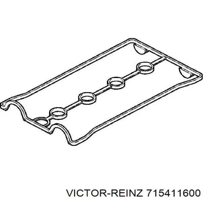 Junta de la tapa de válvulas del motor 715411600 Victor Reinz