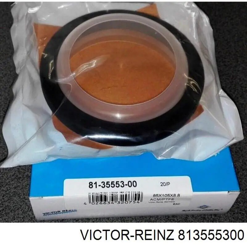 Сальник коленвала задний 813555300 Victor Reinz