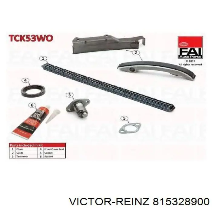 Сальник коленчатого вала Victor Reinz 815328900 цена, от 20.27 USD