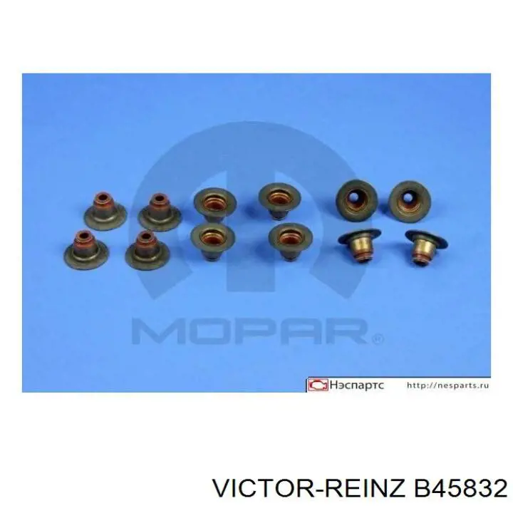 B45832 Victor Reinz сальник клапана (маслосъемный, впуск/выпуск)