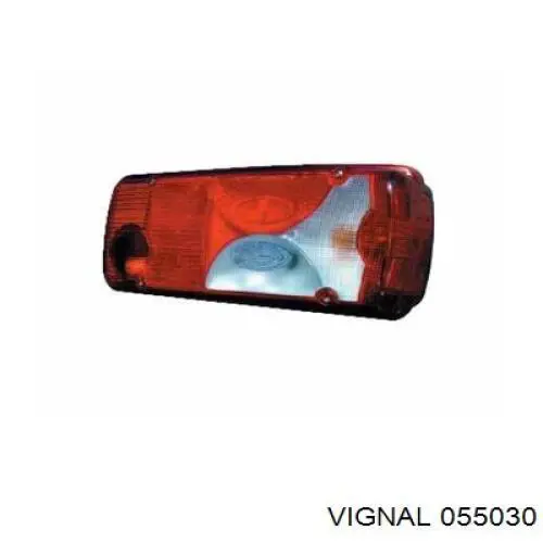 Стекло задней фары, правой Vignal 055030 цена, от 42.48 USD