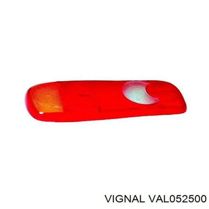Стекло фонаря заднего левого 052500 Vignal