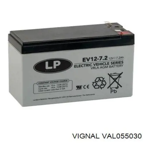 VAL055030 Vignal Стекло заднего фонаря, правого