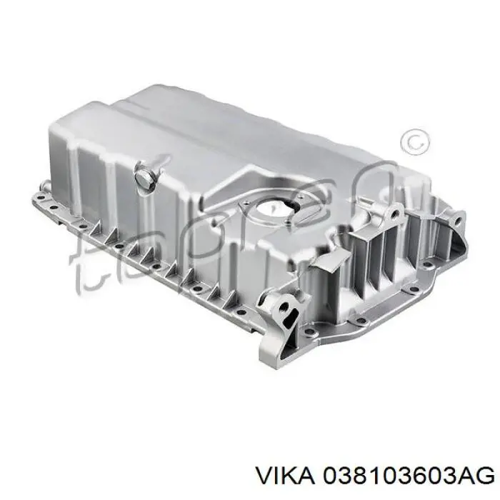038103603AG Vika поддон масляный картера двигателя