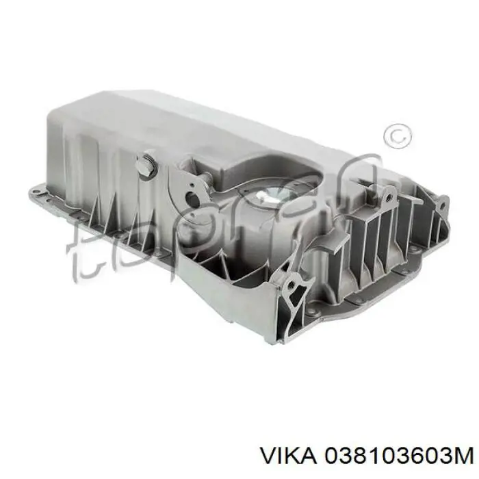 038103603M Vika поддон масляный картера двигателя