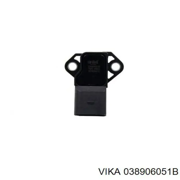 Sensor de presion de carga (inyeccion de aire turbina) 038906051B Vika