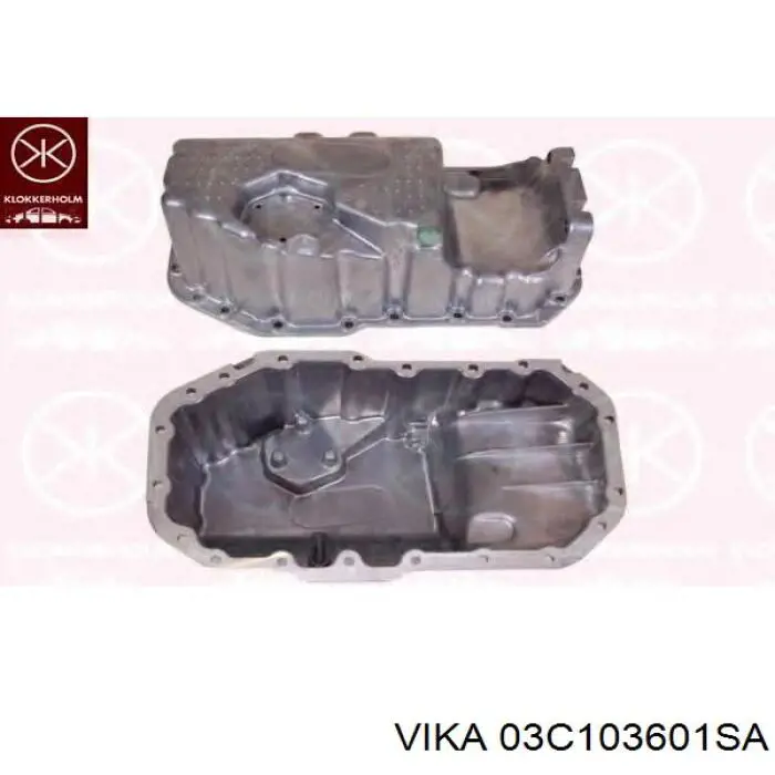 Масляный поддон двигателя Vika 03C103601SA цена, от 41.31 USD