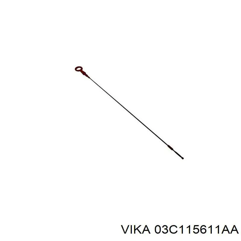 03C115611AA Vika щуп (индикатор уровня масла в двигателе)