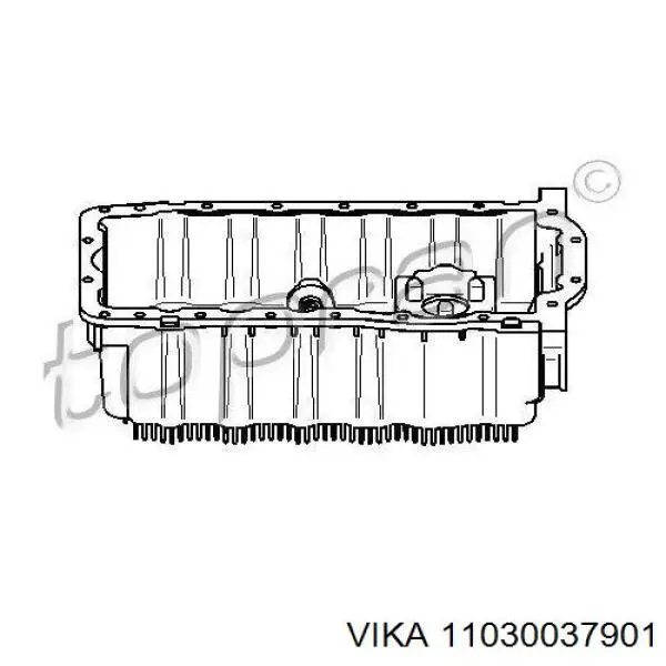 11030037901 Vika поддон масляный картера двигателя
