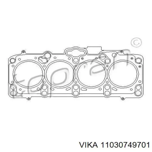 Прокладка ГБЦ Vika 11030749701 цена, от 21.07 USD