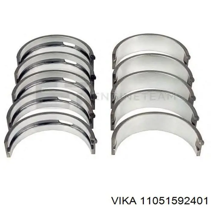 Вкладыши коленвала коренные, стандарт (STD) VAG 038105561A007 цена, от 29.39 USD