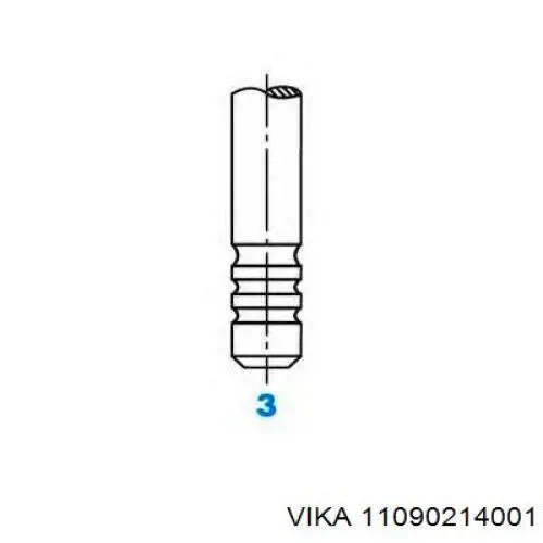 Выпускной клапан двигателя Freccia 4297R цена, от 5.29 USD
