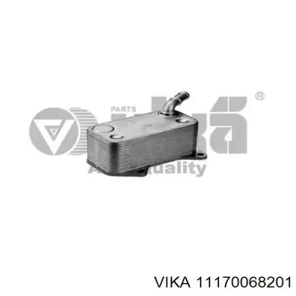 VN3329 AVA радиатор масляный (холодильник, под фильтром)