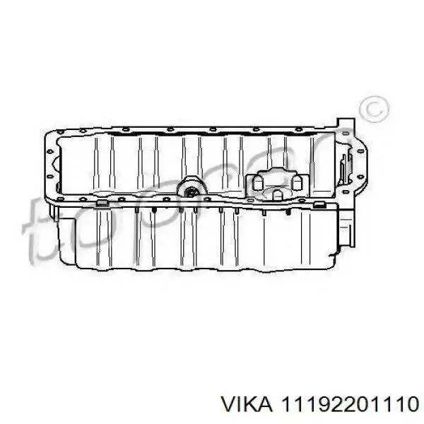 Купить 11192201110 Vika Поддон картера двигателя