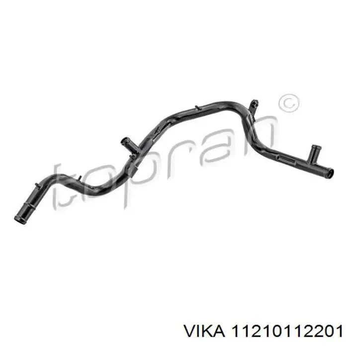 Шланг/патрубок системы охлаждения Vika 11210112201 цена, от 8.44 USD