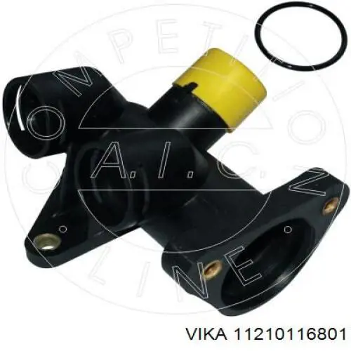 Фланец системы охлаждения Vika 11210116801 цена, от 2.90 USD