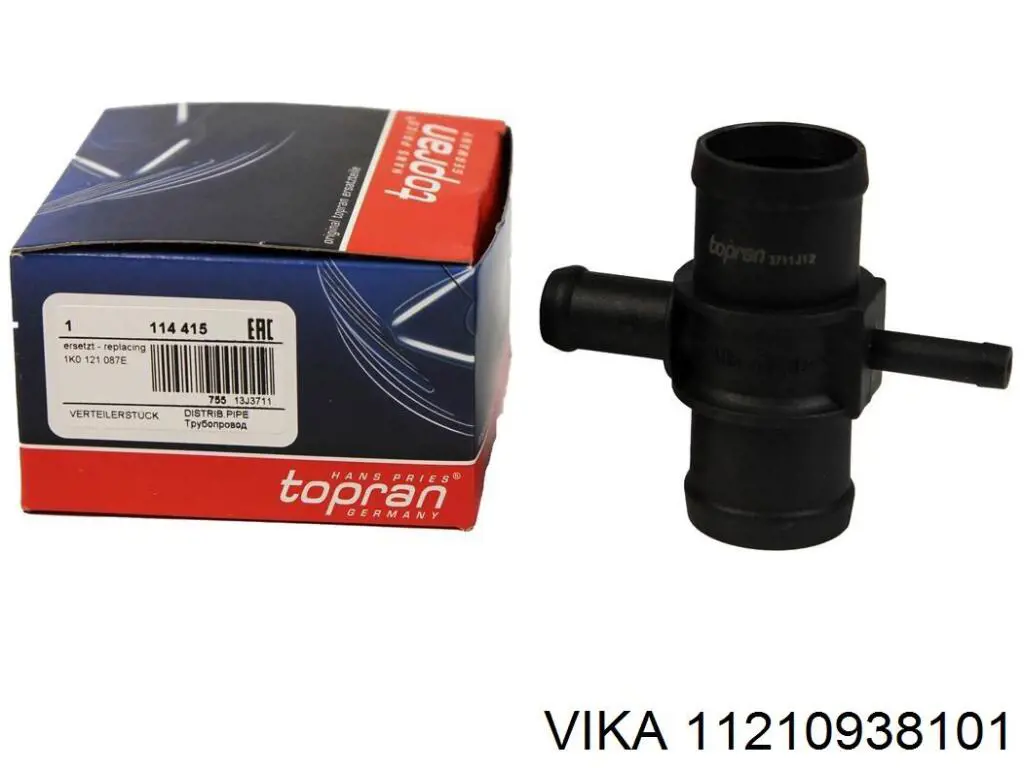 Фланец системы охлаждения WF0243 Vernet
