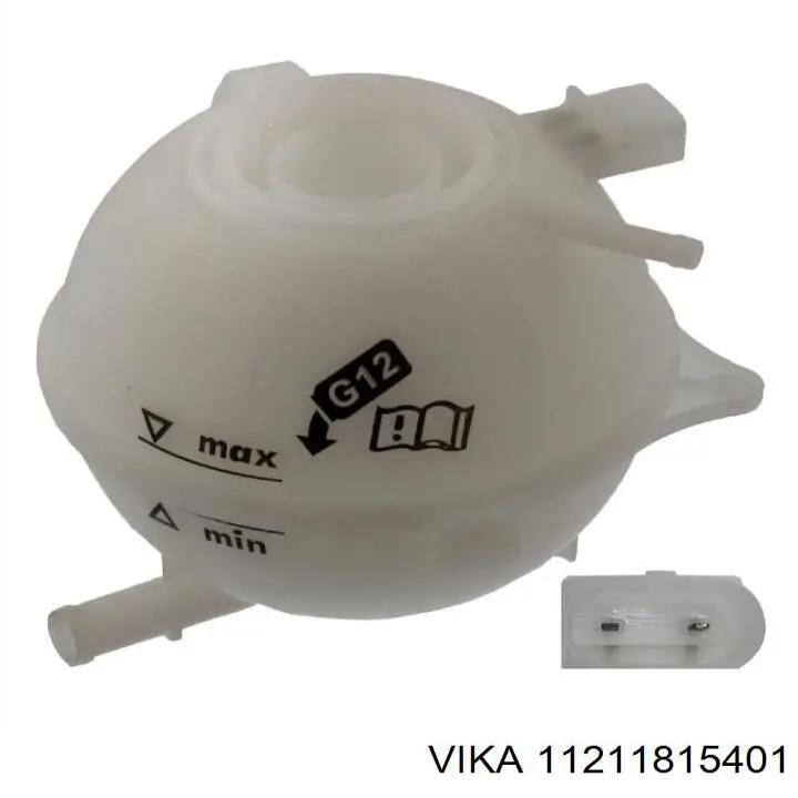 Бачок системы охлаждения двигателя расширительный Vika 11211815401 цена, от 12.10 USD