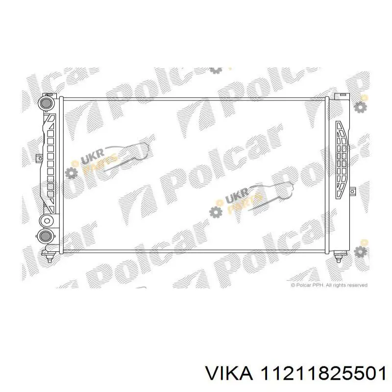 Радиатор охлаждения двигателя Signeda RA60229 цена, от 58.12 USD