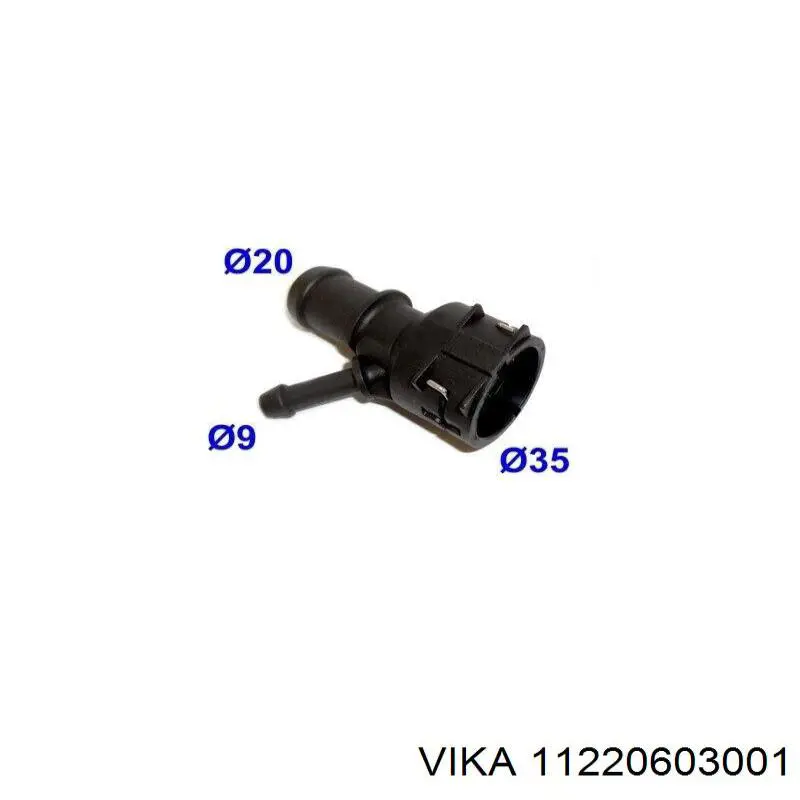 Купить 3F122010 AND Соединительная муфта радиатора охлаждения
