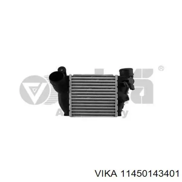 Радиатор интеркуллера на Skoda Octavia A4, 1U5