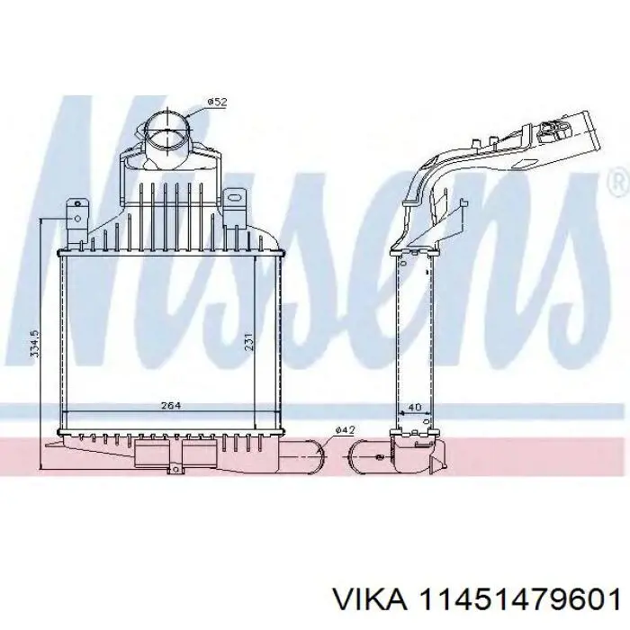 Интеркулер 612580 Hart