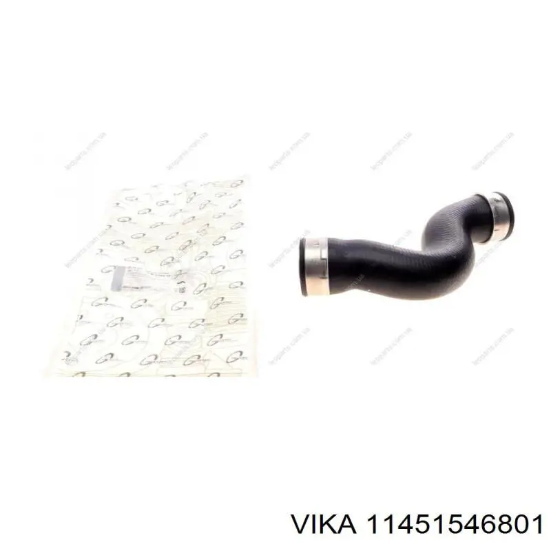 Шланг/патрубок интеркуллера Vika 11451546801 цена, от 27.41 USD