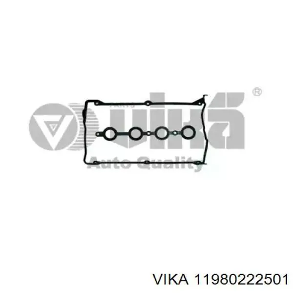 Прокладка клапанної кришки двигуна, комплект 11980222501 Vika