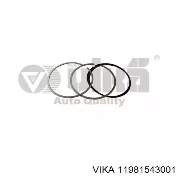 Кольца поршневые на 1 цилиндр, STD. на Volkswagen Polo V 