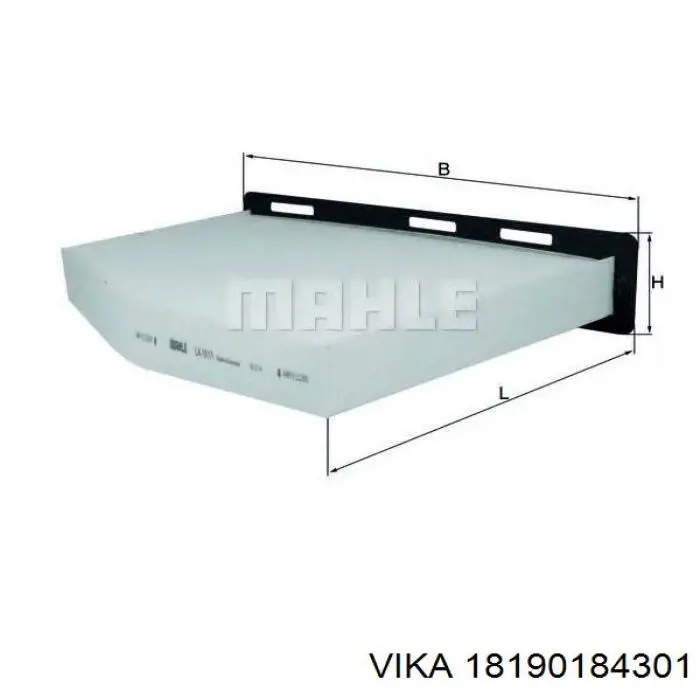 Фильтр воздушный отопителя Vika 18190184301 цена, от 5.93 USD