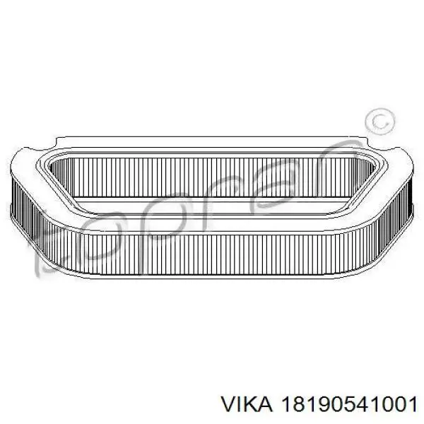 Фильтр воздушный отопителя Vika 18190541001 цена, от 20.00 USD