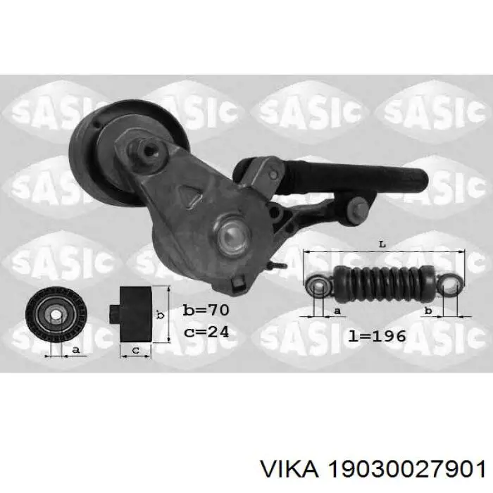 Купить 06A903315B Vika Натяжной ролик