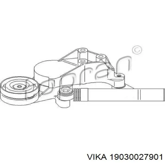 06A903315B Vika Ролик натяжителя ремня агрегатов
