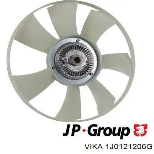 1J0121206G Vika кронштейн мотора вентилятора охлаждения на диффузоре