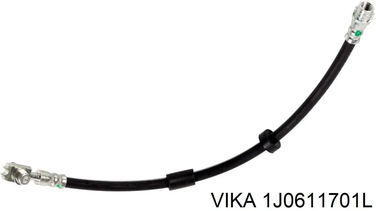 1J0611701L Vika шланг тормозной передний