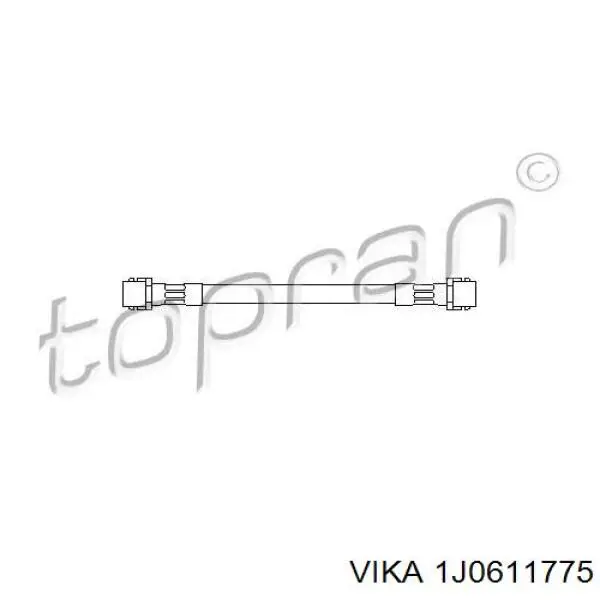 Задний тормозной шланг B10946 Borsehung
