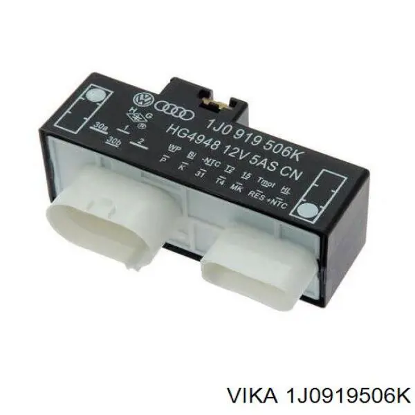 1J0919506K Vika регулятор оборотов вентилятора охлаждения (блок управления)
