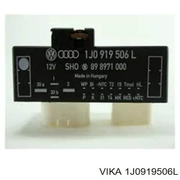 1J0919506L Vika регулятор оборотов вентилятора охлаждения (блок управления)